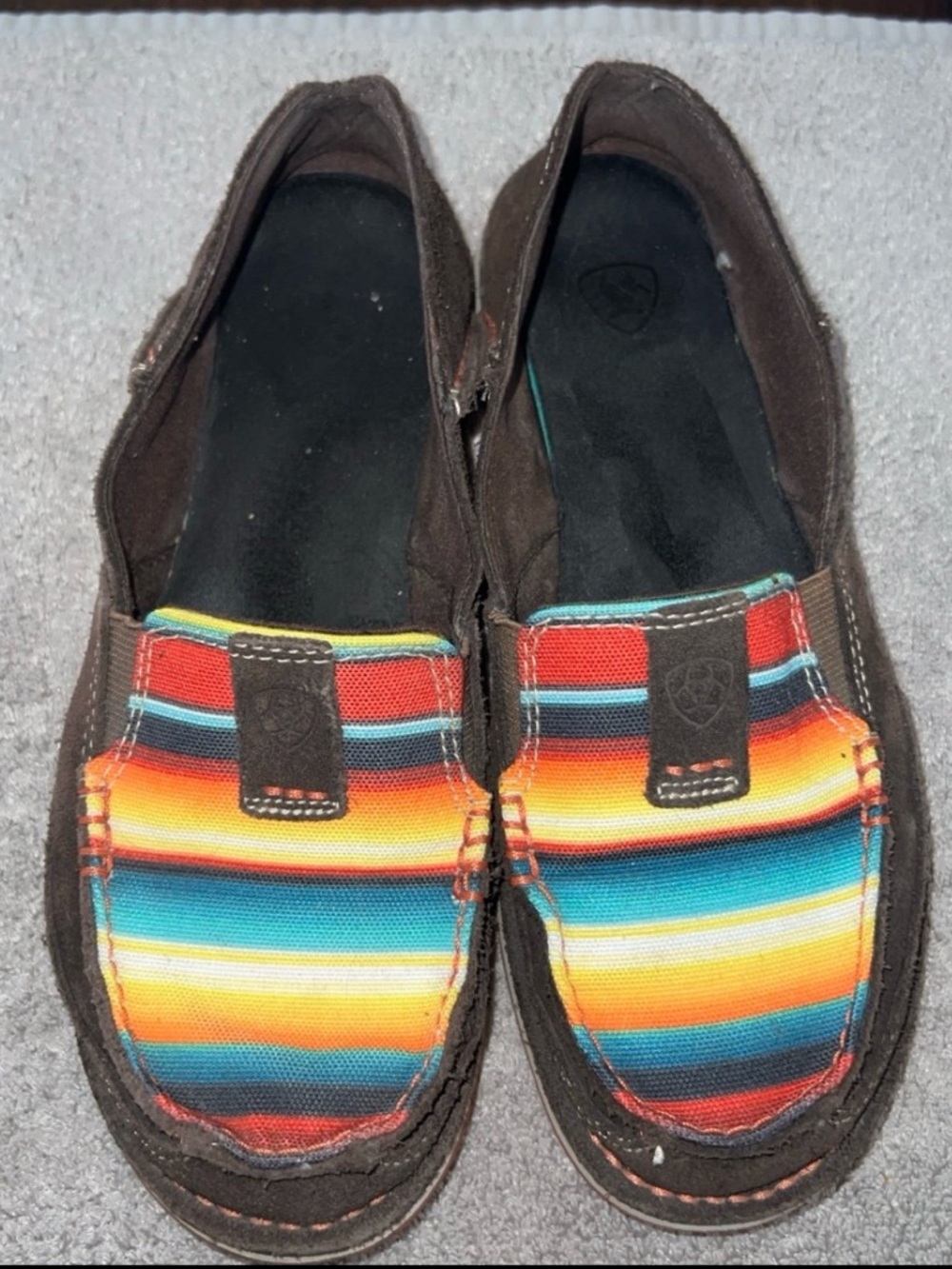 ARIAT WOMEN’S SERAPE CRUISERS//CHOCOLATE BROWN//SIZE 6.5